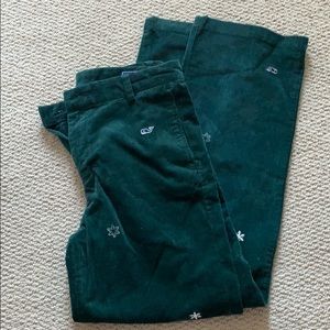 Boys vineyard vines corduroy holiday pants